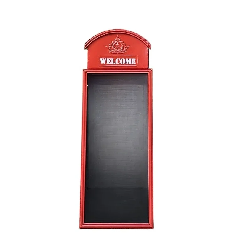 Wrought iron, commercial small blackboard, vertical billboard, hanging store, display board
Wrought iron, commercial small blackboard, vertical billboard, hanging store, display board