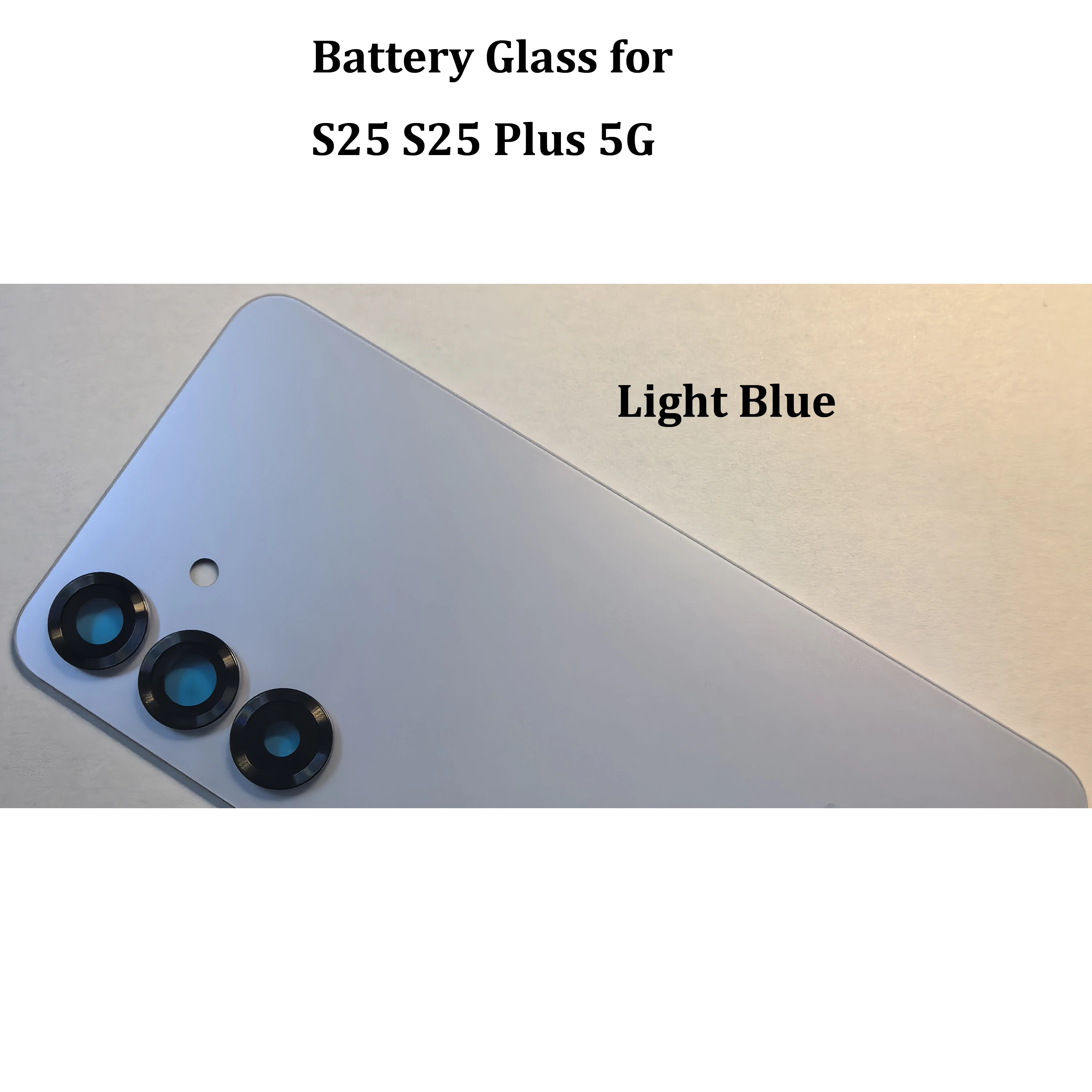 (oem)Battery Cover Rear Housing Case For SAM-S25 5G/S25 Plus 5G Replacement Back Panel Back Lid Rear Glass+Camera Lens+Adhesive
(oem)Battery Cover Rear Housing Case For SAM-S25 5G/S25 Plus 5G Replacement Back Panel Back Lid Rear Glass+Camera Lens+Adhesive
