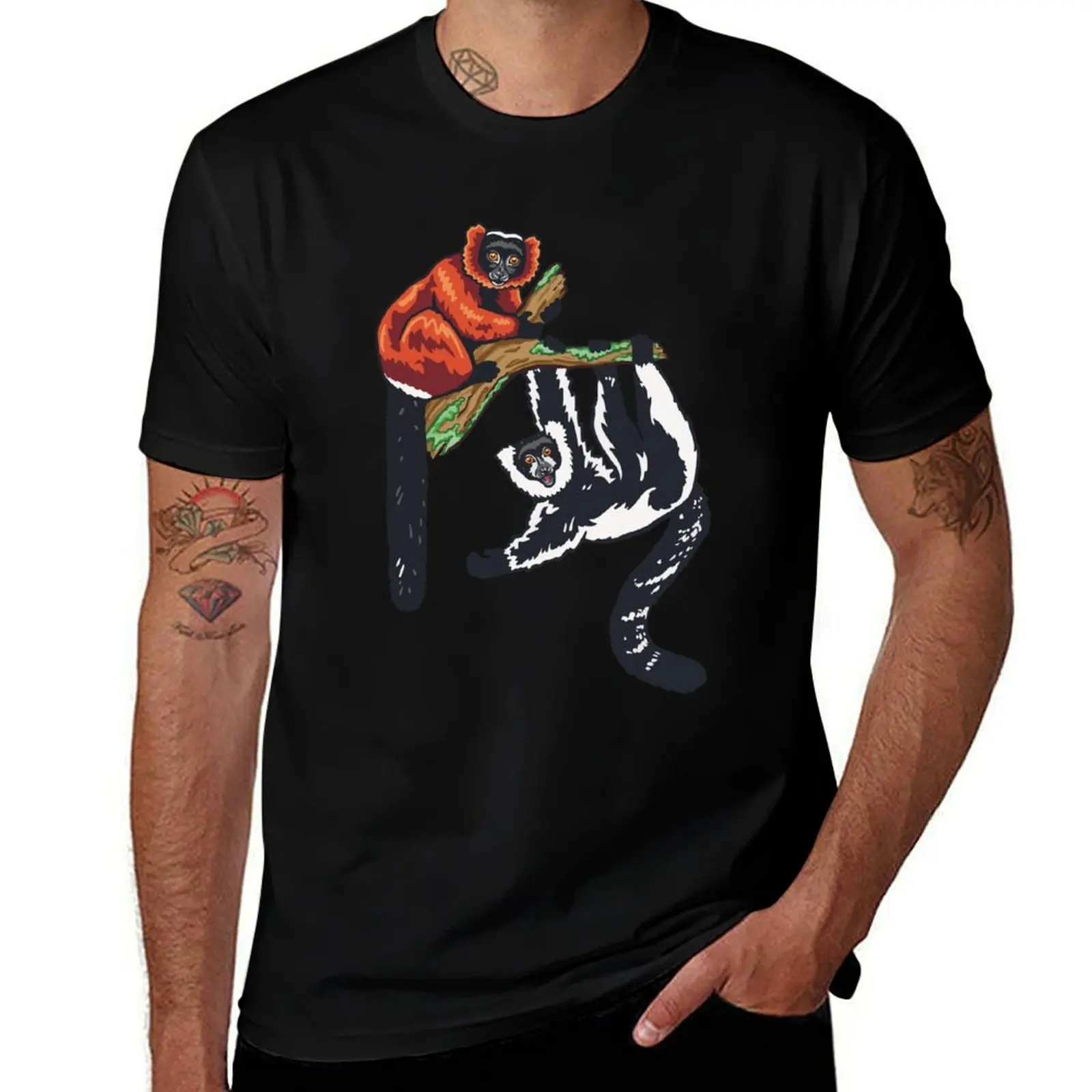 2024 World Lemur Day graphic featuring ruffed lemurs T-Shirt anime clothes Clothing cotton graphic tees black t shirts for men
2024 World Lemur Day graphic featuring ruffed lemurs T-Shirt anime clothes Clothing cotton graphic tees black t shirts for men