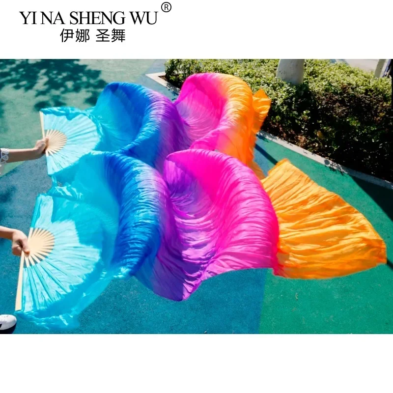 Высококачественные женские веера-вуали для танца живота, 100% натуральный шелк, окрашенные вручную, длинные, для танцевальных выступлений
Высококачественные женские веера-вуали для танца живота, 100% натуральный шелк, окрашенные вручную, длинные, для танцевальных выступлений
