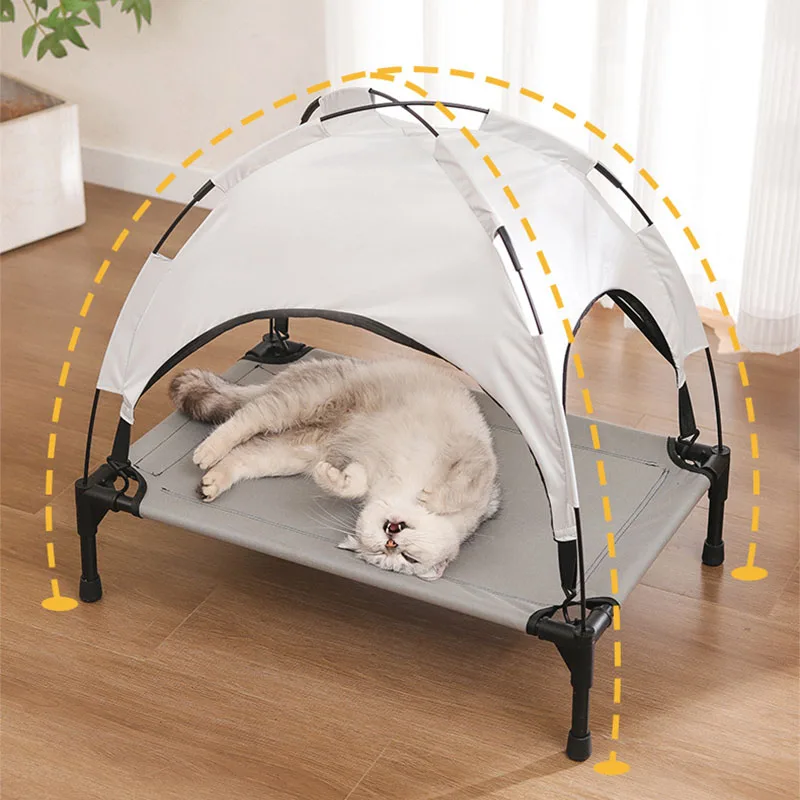 Elevated Dog Bed With Canopy Waterproof Outdoor Dog Cot With Removable Shade Tent For Camping Beach Backyard Outside Pet Bed
Elevated Dog Bed With Canopy Waterproof Outdoor Dog Cot With Removable Shade Tent For Camping Beach Backyard Outside Pet Bed
