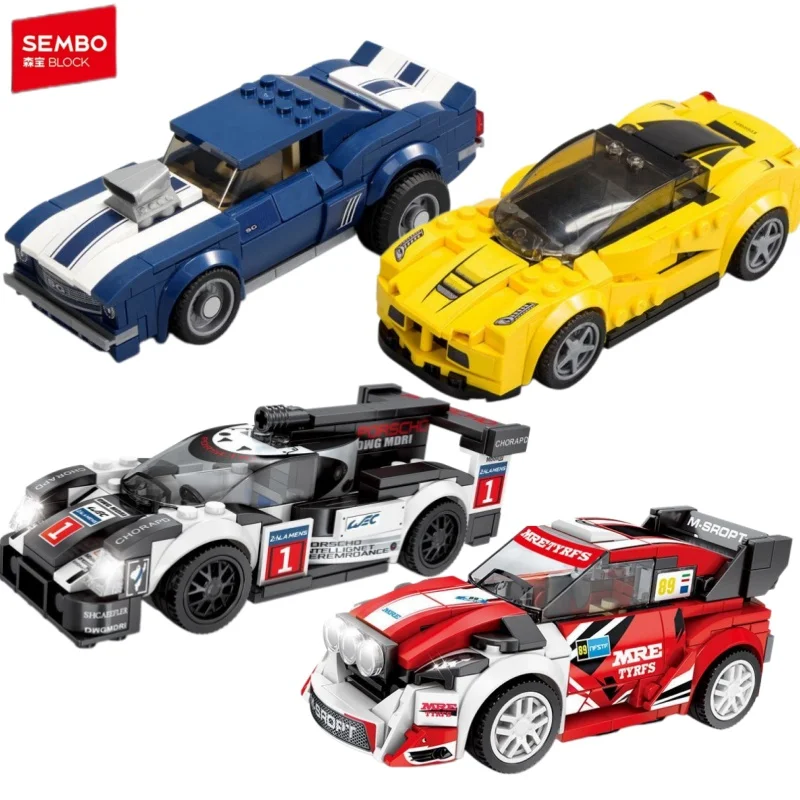 SEMBO BLOCK City Famous Technical Sports Car Supercar Model Boy Toys Assembly Building Block Classic Vehicle Series Bricks Gifts
SEMBO BLOCK City Famous Technical Sports Car Supercar Model Boy Toys Assembly Building Block Classic Vehicle Series Bricks Gifts