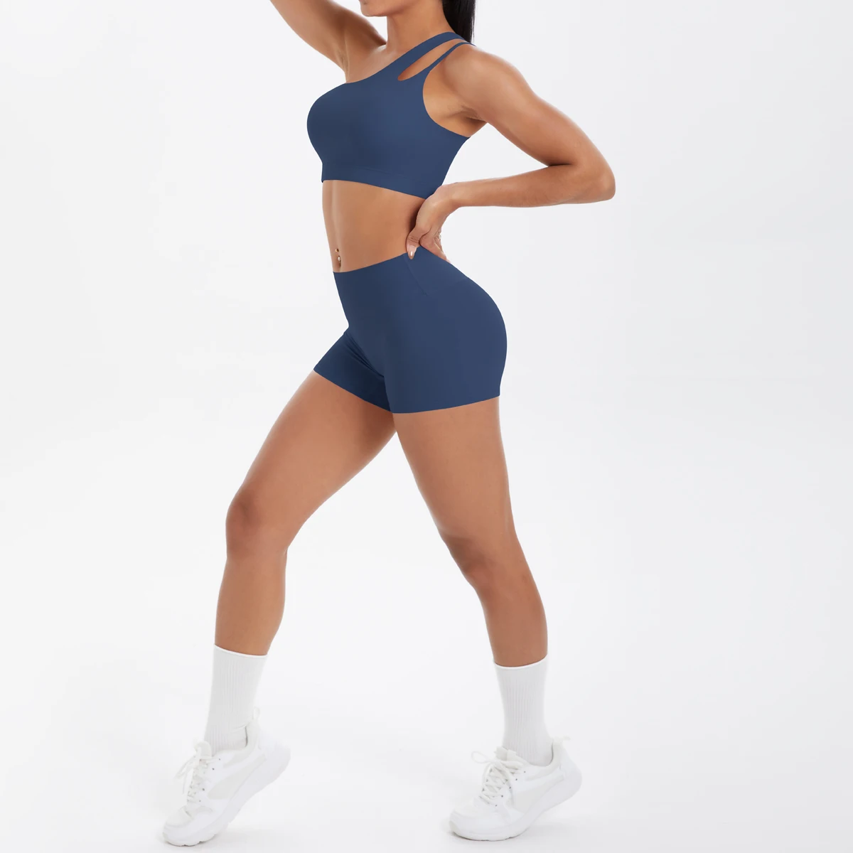 Женский спортивный костюм для йоги в стиле пэчворк, однотонный нейлоновый высокопрочный спортивный быстросохнущий спортивный бюстгальтер, шорты для йоги 
Женский спортивный костюм для йоги в стиле пэчворк, однотонный нейлоновый высокопрочный спортивный быстросохнущий спортивный бюстгальтер, шорты для йоги