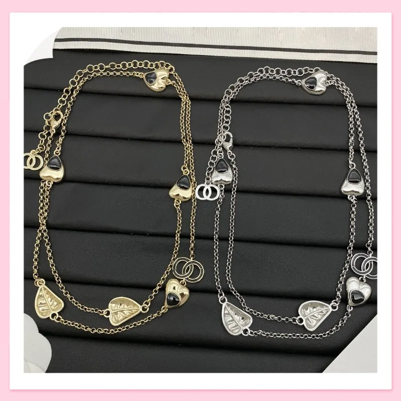 Light Luxury Benchmarking Double Letter Necklace Sweater Chain Seiko Benchmarking Board Necklace
Light Luxury Benchmarking Double Letter Necklace Sweater Chain Seiko Benchmarking Board Necklace