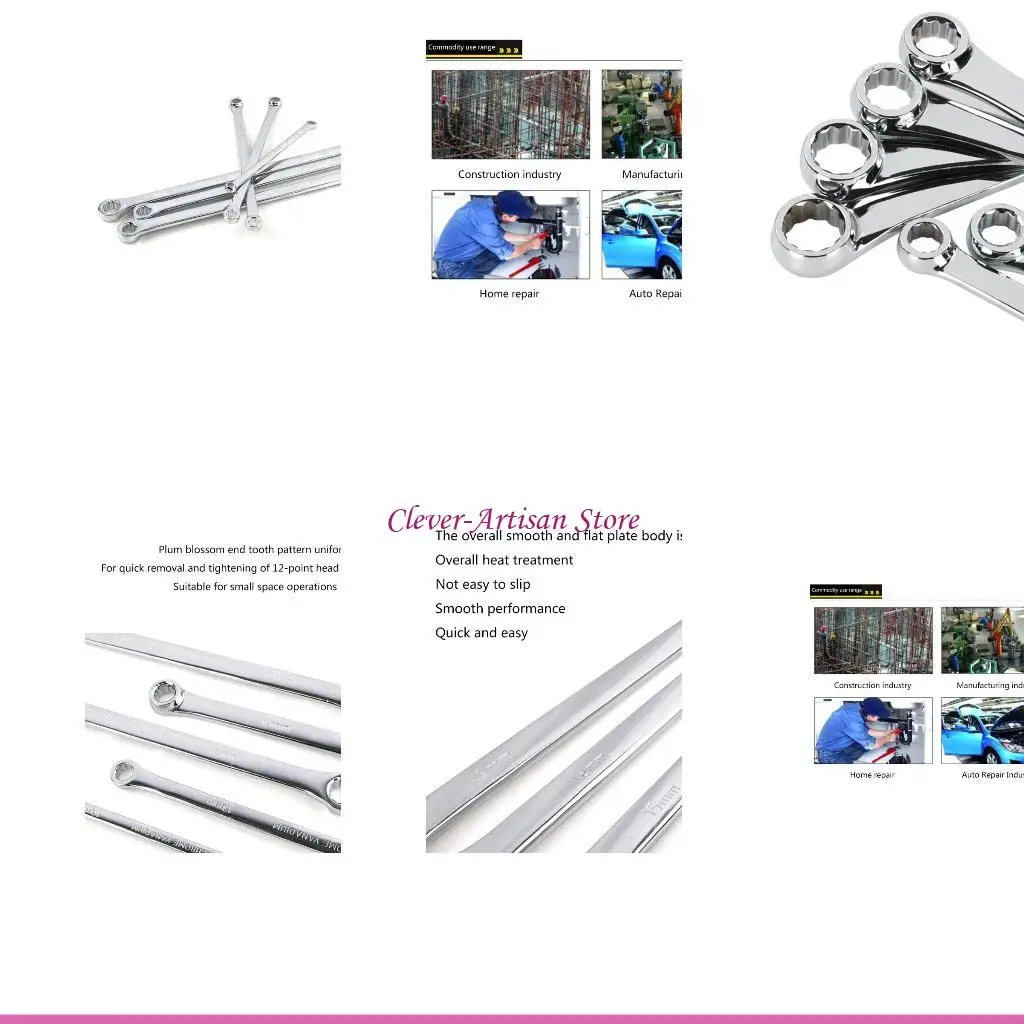 E06B Less Effort Aviation Wrench Metric 6-Piece for Extra Long Double Box End Wrench
E06B Less Effort Aviation Wrench Metric 6-Piece for Extra Long Double Box End Wrench