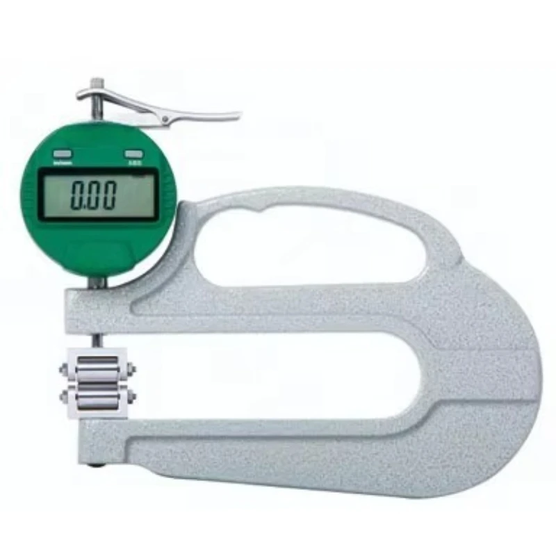 Measuring range 0-4.5 mm/0-0.18 "Resolution 0.01mm/0.0005" Digital roll thickness meter 
Measuring range 0-4.5 mm/0-0.18 "Resolution 0.01mm/0.0005" Digital roll thickness meter