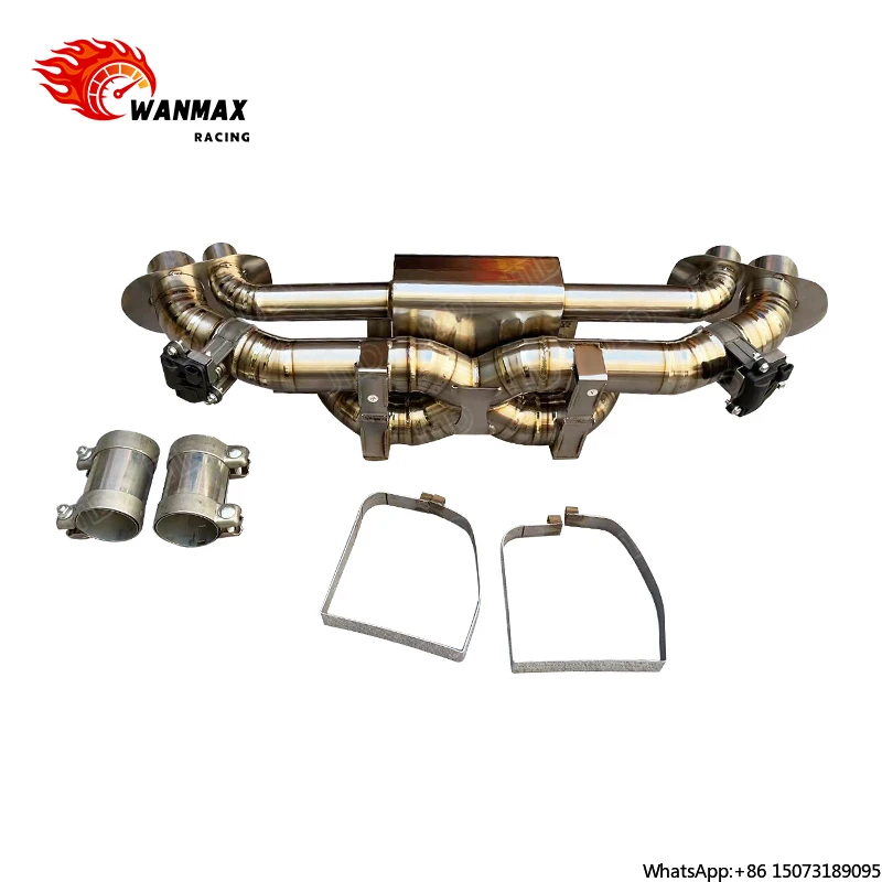 Titanium Racing Exhaust System for 992 Turbo S High-Flow Downpipe Included
Titanium Racing Exhaust System for 992 Turbo S High-Flow Downpipe Included