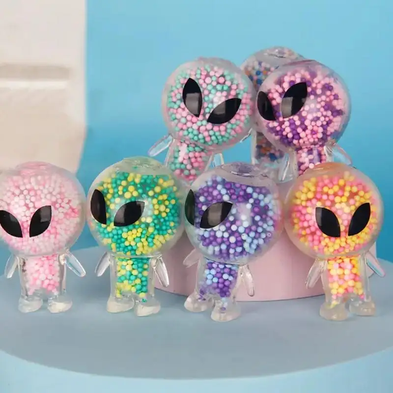 Alien Squeeze Toys With Colorful Beads Squeeze Sensory Toys Stress Relief Toys Alien Pinch Press Ball For Children Gifts
Alien Squeeze Toys With Colorful Beads Squeeze Sensory Toys Stress Relief Toys Alien Pinch Press Ball For Children Gifts