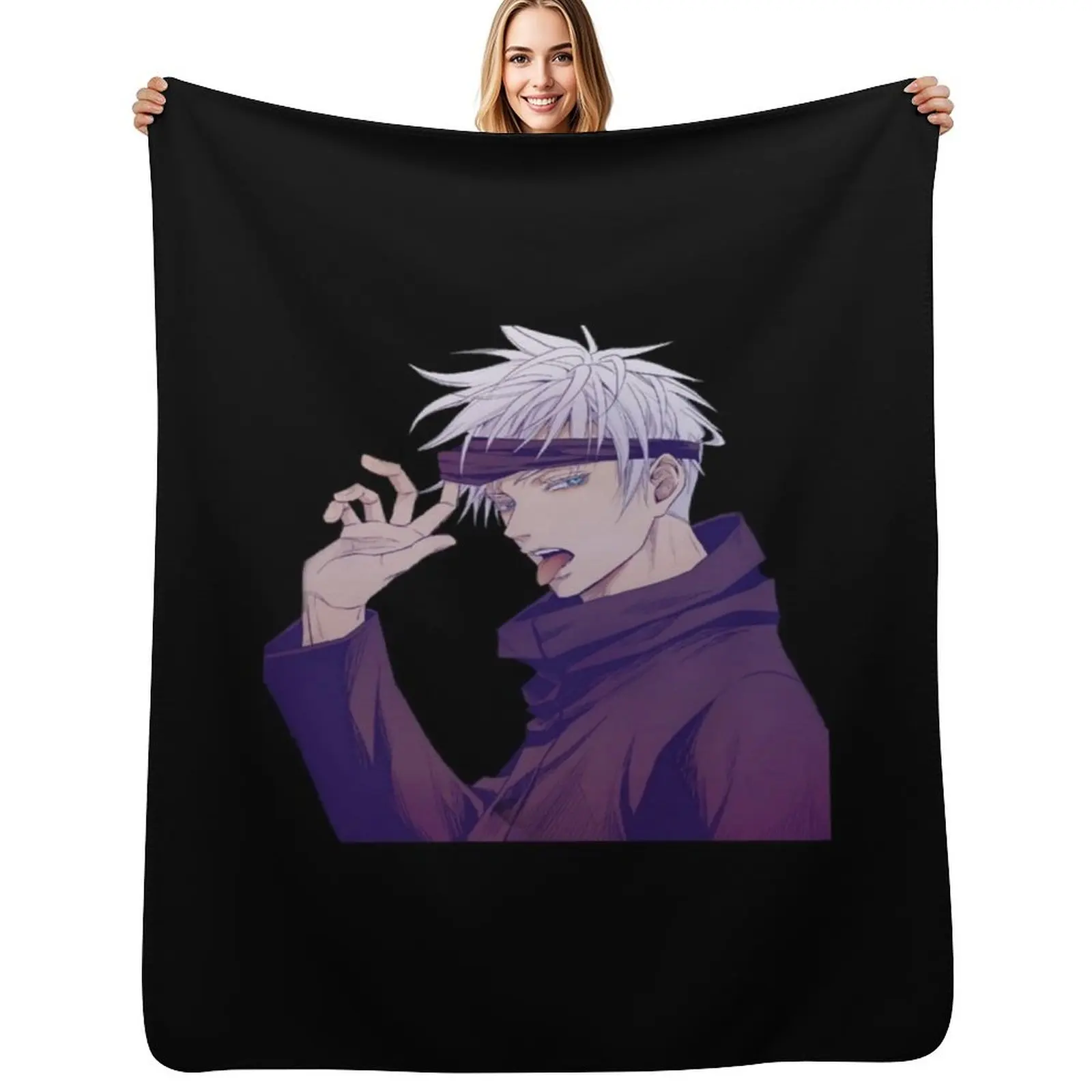 gojo Throw Blanket Luxurious Soft Fuzzy Blanket for Sofa Bed
gojo Throw Blanket Luxurious Soft Fuzzy Blanket for Sofa Bed