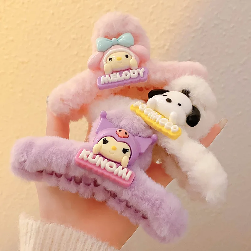 Cute Sanrio Hellokitty Plush Hair Clip Girls Hair Shark Clip On The Back Of Their Heads Plush Hair Clip Headwear Cartoon Toys
Cute Sanrio Hellokitty Plush Hair Clip Girls Hair Shark Clip On The Back Of Their Heads Plush Hair Clip Headwear Cartoon Toys