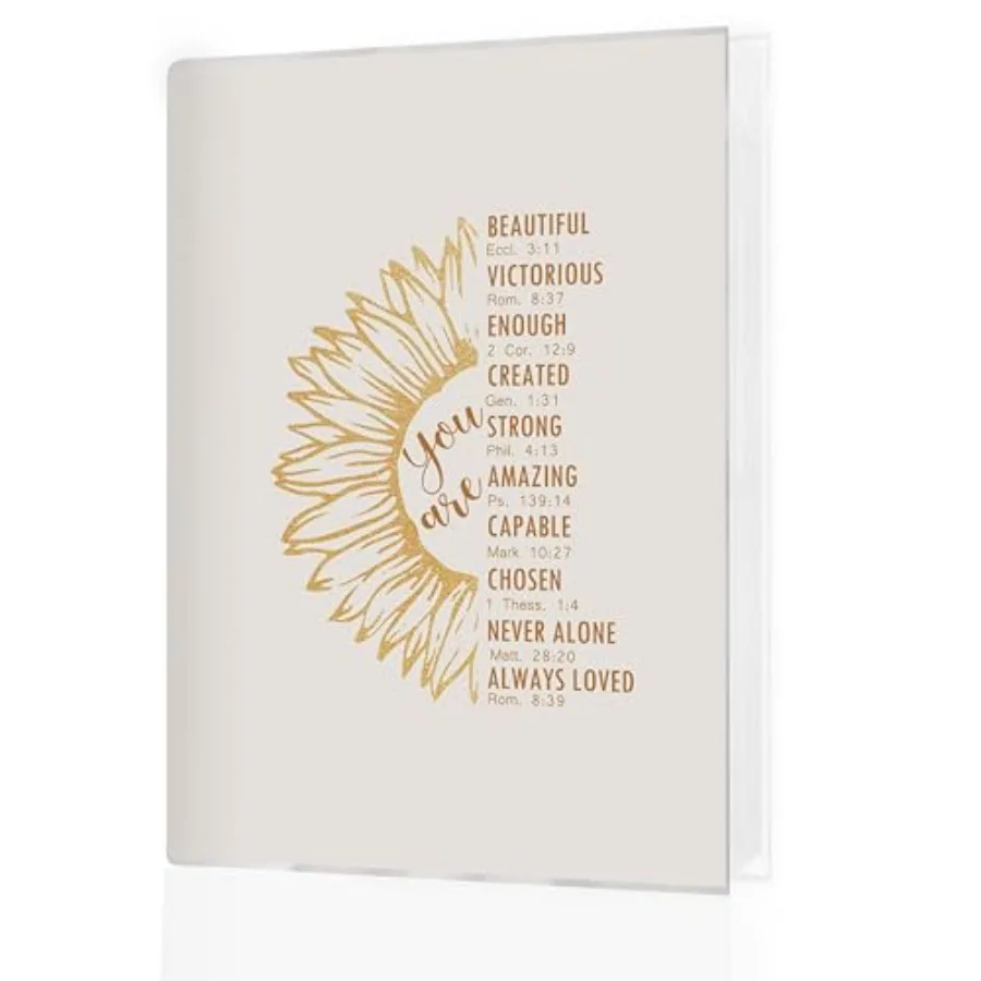 Christian Sunflower Photo Album 4x6 18 Pockets Photos, Inspirational Bible Verse Small Mini Photo Album Hold 36 Pictures Book f
Christian Sunflower Photo Album 4x6 18 Pockets Photos, Inspirational Bible Verse Small Mini Photo Album Hold 36 Pictures Book f
