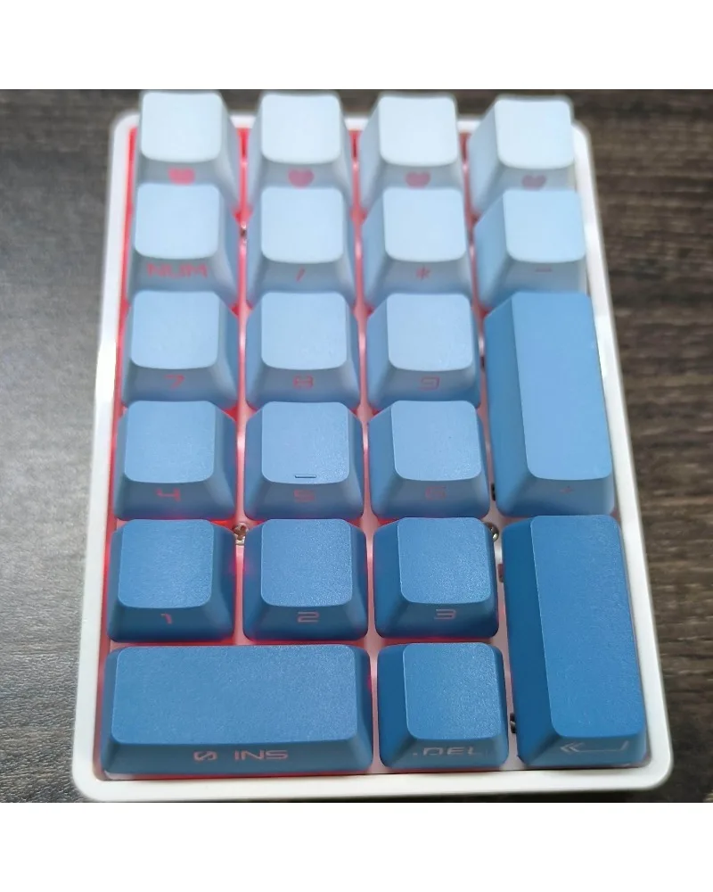 Keycap 21 key side engraved keycap light-transmitting pbt material oem height gradual change mechanical keyboard cap
Keycap 21 key side engraved keycap light-transmitting pbt material oem height gradual change mechanical keyboard cap