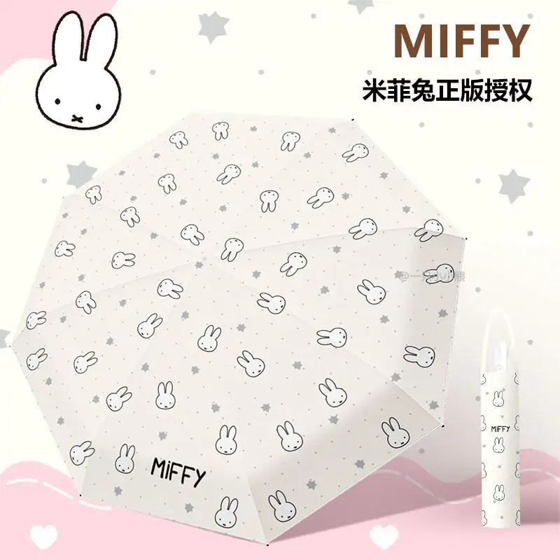 Miffy Umbrella Cute Heart Shaped Miffy Rabbit Rain Sun Dual Use Anti Uv Sun Parasol Portable Folding Umbrella for Women Girls
Miffy Umbrella Cute Heart Shaped Miffy Rabbit Rain Sun Dual Use Anti Uv Sun Parasol Portable Folding Umbrella for Women Girls
