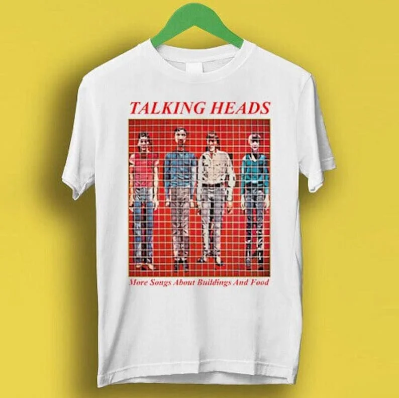 Talking Heads More Songs About Buildings and Food Punk Rock Retro T Shirt P1716
Talking Heads More Songs About Buildings and Food Punk Rock Retro T Shirt P1716