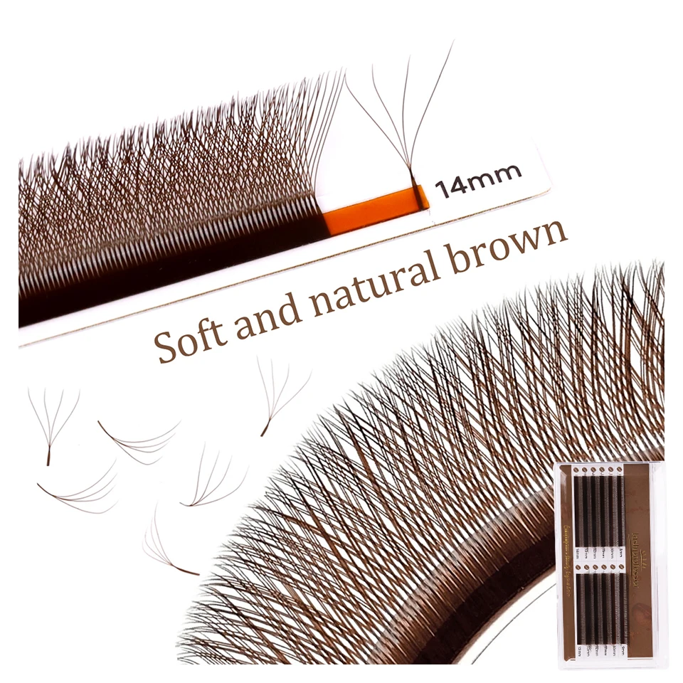 LASHPROFESSOR NEW Brown W Shaped Lashes 4D Fairy Clover Lashes Premade Bloom Fans Volume Eyelash Extensions Soft Dark Brown Lash
LASHPROFESSOR NEW Brown W Shaped Lashes 4D Fairy Clover Lashes Premade Bloom Fans Volume Eyelash Extensions Soft Dark Brown Lash