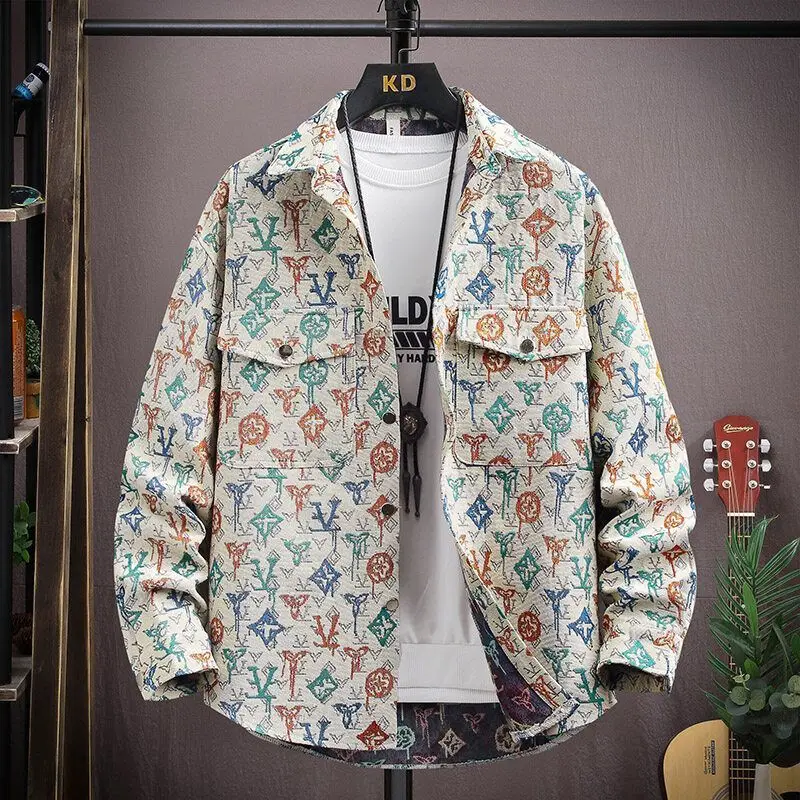 Spring and Autumn New Jacket 2025 Skinny Handsome Trendy Brand Versatile Jacket Shirt Fried Street Men's Top
Spring and Autumn New Jacket 2025 Skinny Handsome Trendy Brand Versatile Jacket Shirt Fried Street Men's Top