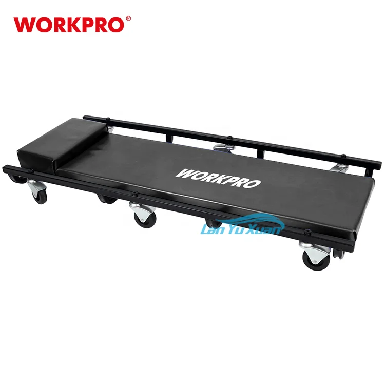 WORKPRO Steel Rail Rolling Garage Shop Creeper 40"Padded Mechanic Cart Adjustable Headrest 6 Casters
WORKPRO Steel Rail Rolling Garage Shop Creeper 40"Padded Mechanic Cart Adjustable Headrest 6 Casters