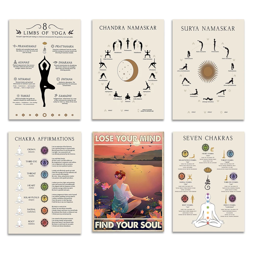 7 chakra, Sun Saluart Hoster, Surya Namaskar, Yoga spiritual art, Perdez la T TTE TROUVEZ VOTRE FORPICHE, meditation poster
7 chakra, Sun Saluart Hoster, Surya Namaskar, Yoga spiritual art, Perdez la T TTE TROUVEZ VOTRE FORPICHE, meditation poster