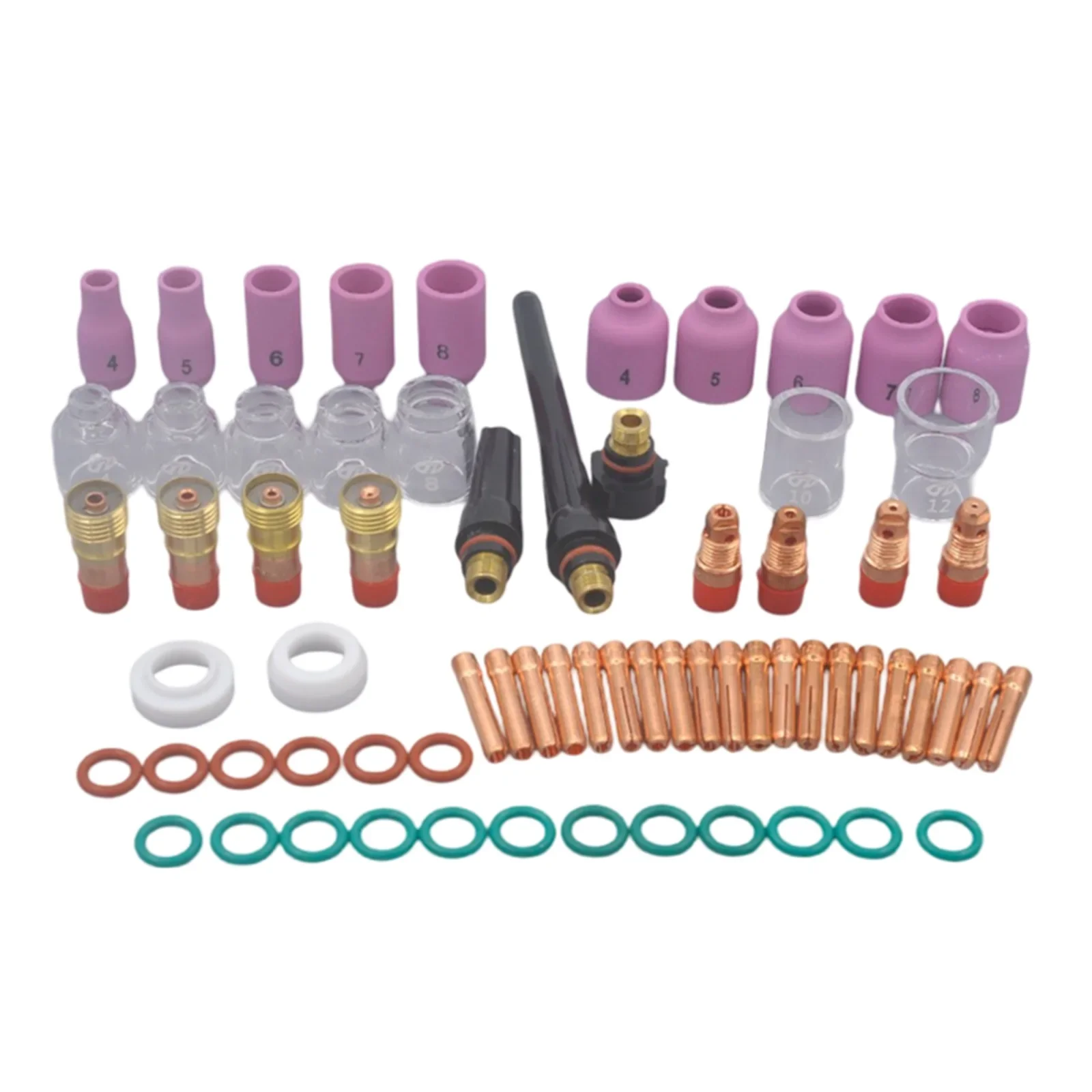 Part Name PCS Welding Accessories Gas Lens Gas Lens GL Collets Body Temperature Resistant O Rings
Part Name PCS Welding Accessories Gas Lens Gas Lens GL Collets Body Temperature Resistant O Rings