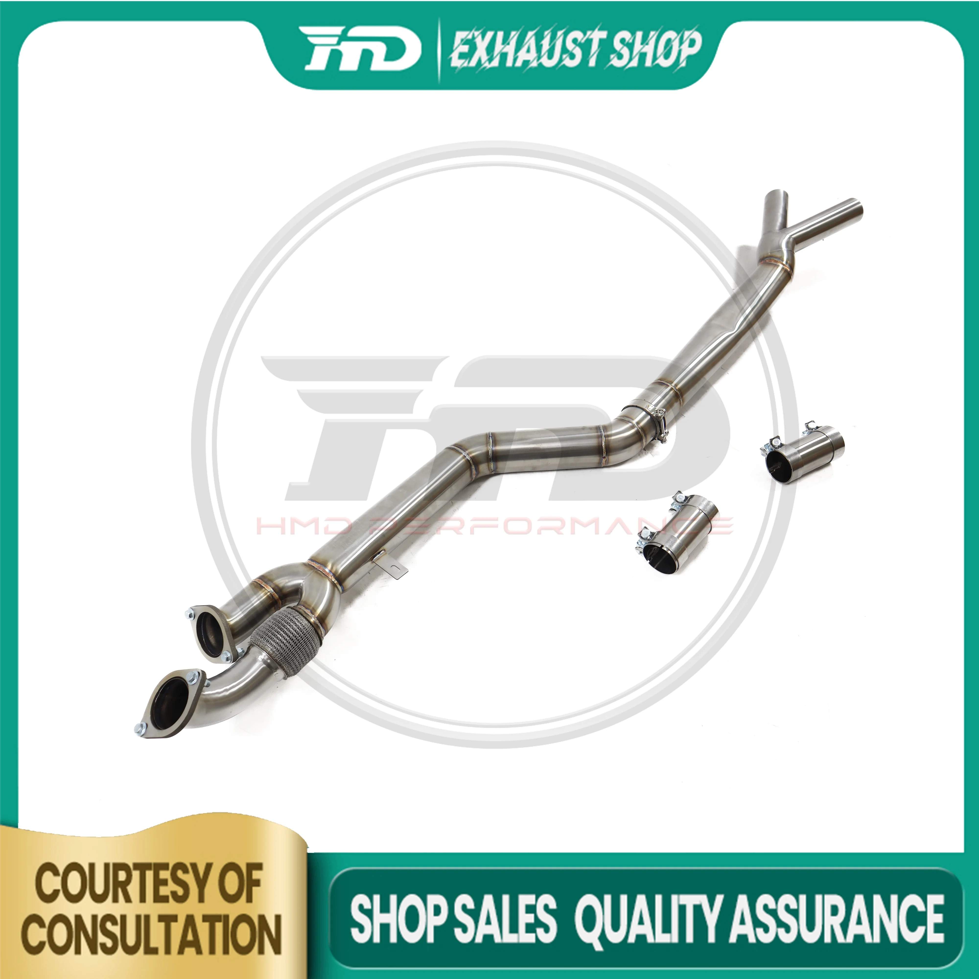 Customizable Middle Pipe For BMW M3 M4 G80 G82 Stainless Steel Exhaust System Non-destructive Installation Car Parts HMD
Customizable Middle Pipe For BMW M3 M4 G80 G82 Stainless Steel Exhaust System Non-destructive Installation Car Parts HMD