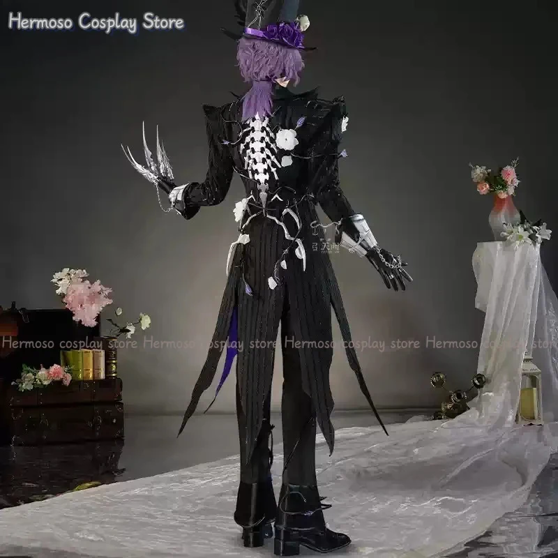 A;3\v,7'd/Identity ⅤJack The Ripper Cosplay Artist Black Bone Costume Hat, Gloves Props Claws Coat Suit Halloween Goth6'b\7.n;8/
A;3\v,7'd/Identity ⅤJack The Ripper Cosplay Artist Black Bone Costume Hat, Gloves Props Claws Coat Suit Halloween Goth6'b\7.n;8/