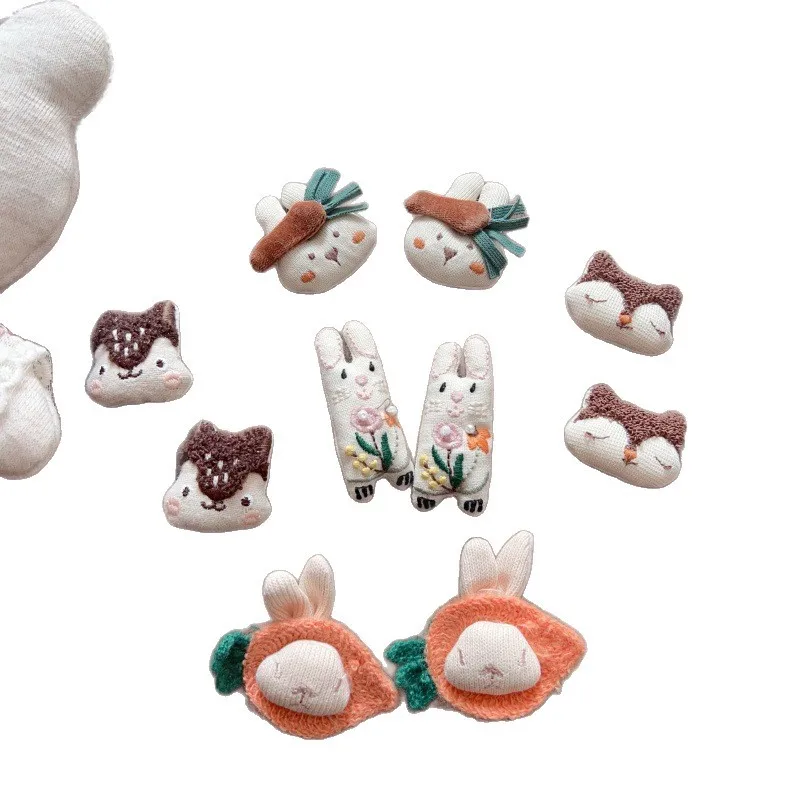 Forest Style Fabric Bunny Hair Clasp Brooch Pin Handmade for Hat Scarf Bag DIY Sewing Embellishment Soft
Forest Style Fabric Bunny Hair Clasp Brooch Pin Handmade for Hat Scarf Bag DIY Sewing Embellishment Soft