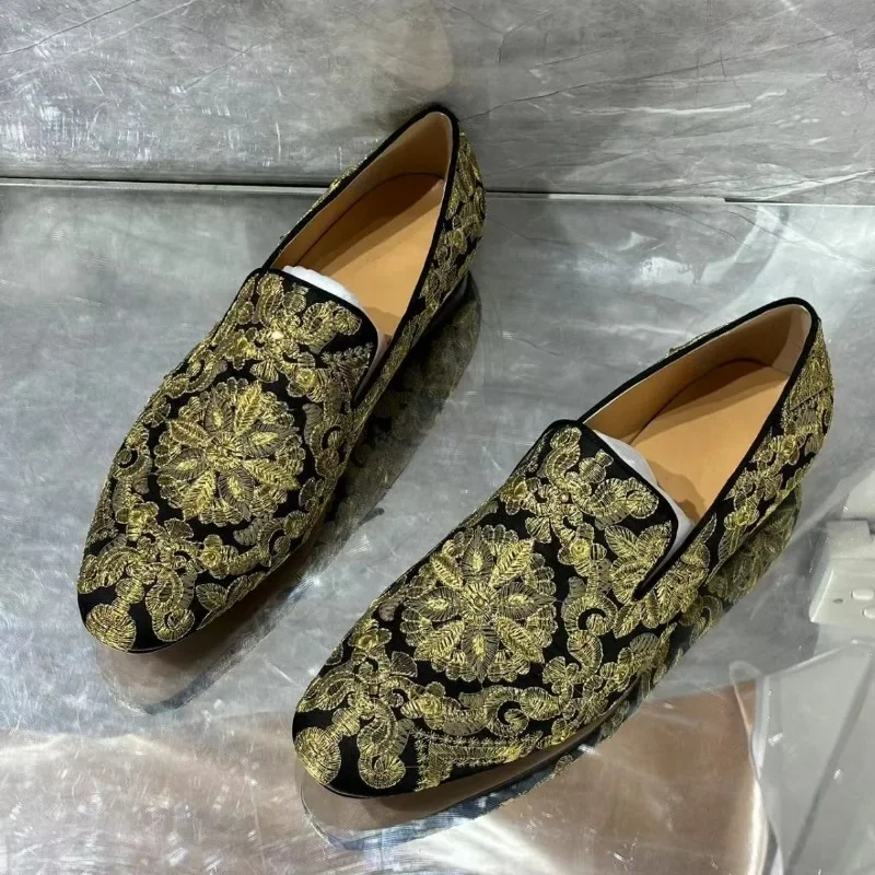 Мужские повседневные лоферы из канваса с вышивкой, низкие, универсальные, на плоской подошве, дезодорирующие, нескользящие, трендовые, удобные
Мужские повседневные лоферы из канваса с вышивкой, низкие, универсальные, на плоской подошве, дезодорирующие, нескользящие, трендовые, удобные