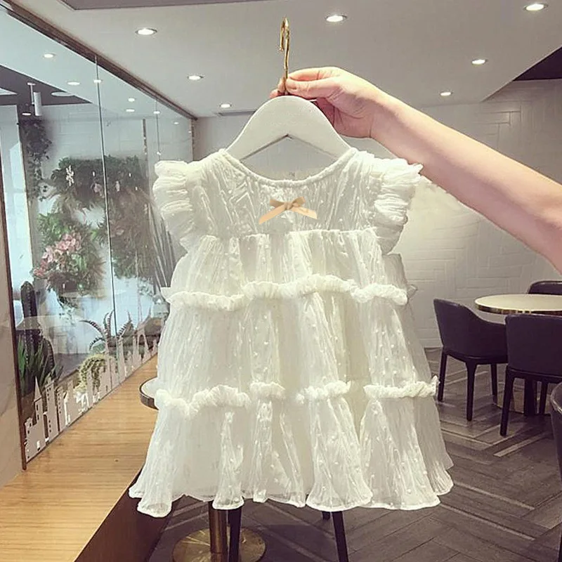2025 Girls' Tank Top Skirt Summer Dress Little Girl Princess Dress Stylish Puffy Little Girl Baby Chiffon
2025 Girls' Tank Top Skirt Summer Dress Little Girl Princess Dress Stylish Puffy Little Girl Baby Chiffon