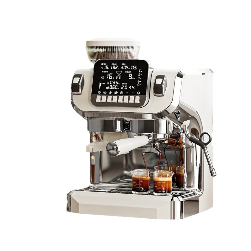 Coffee Maker Machine 58mm Commercial Extraction System Simple Operation High Appearance Home Coffee Machine
Coffee Maker Machine 58mm Commercial Extraction System Simple Operation High Appearance Home Coffee Machine