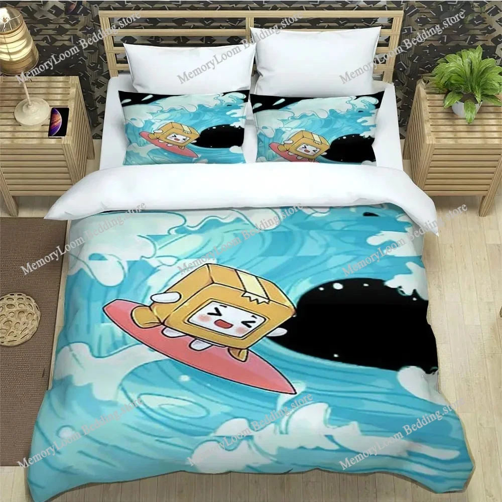 Lankybox Foxy Boxy Cute Bedding Sets Exquisite Bed Supplies Set Duvet Cover Bed Comforter Set Bedding Set Luxury Birthday Gift
Lankybox Foxy Boxy Cute Bedding Sets Exquisite Bed Supplies Set Duvet Cover Bed Comforter Set Bedding Set Luxury Birthday Gift