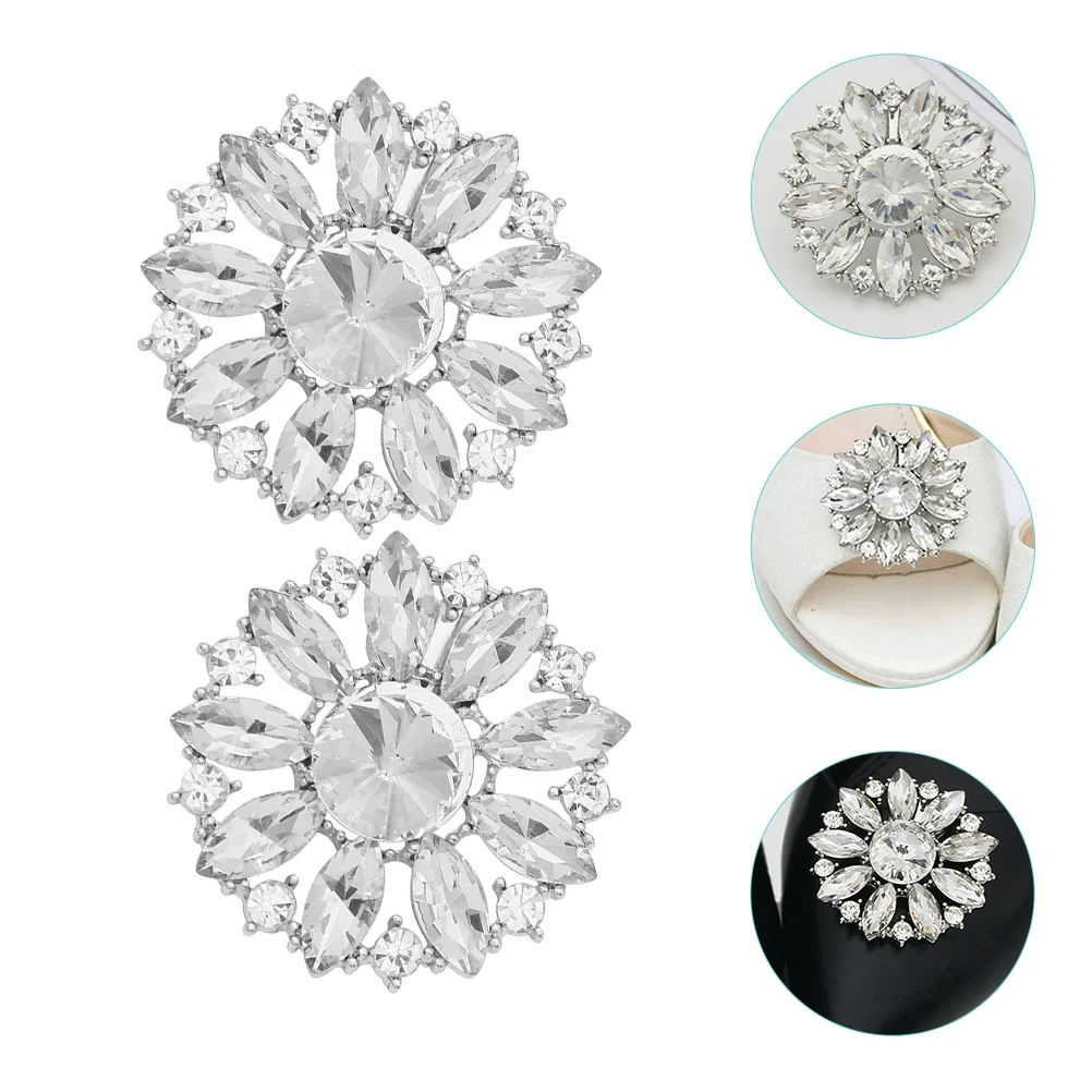 2 Pcs Shoe Buckle Multi-functional Clips Flash Shoes Rhinestone Applique Alloy Jewelry
2 Pcs Shoe Buckle Multi-functional Clips Flash Shoes Rhinestone Applique Alloy Jewelry