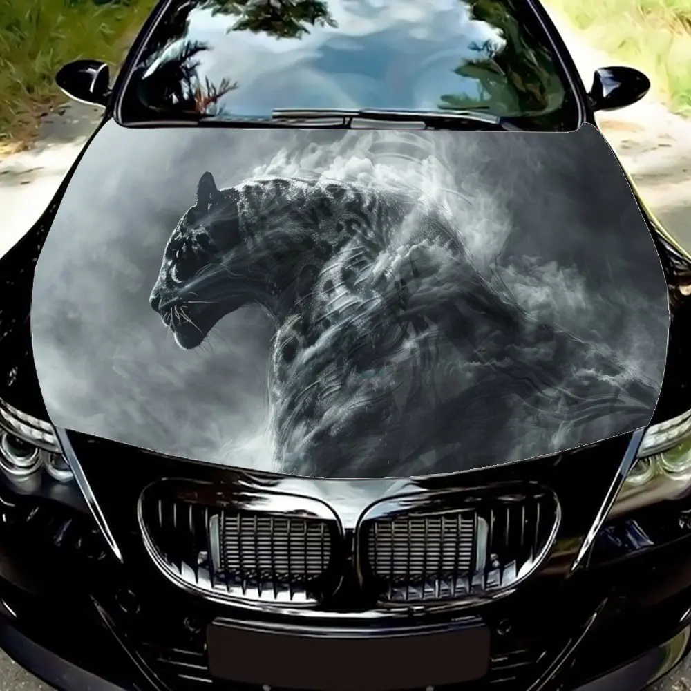 Black Panther in The Smoke Cool Car Hood Wrap Color Vinyl Sticker Truck Graphic Bonnet Auto Accessories Decoration Decal Gift
Black Panther in The Smoke Cool Car Hood Wrap Color Vinyl Sticker Truck Graphic Bonnet Auto Accessories Decoration Decal Gift