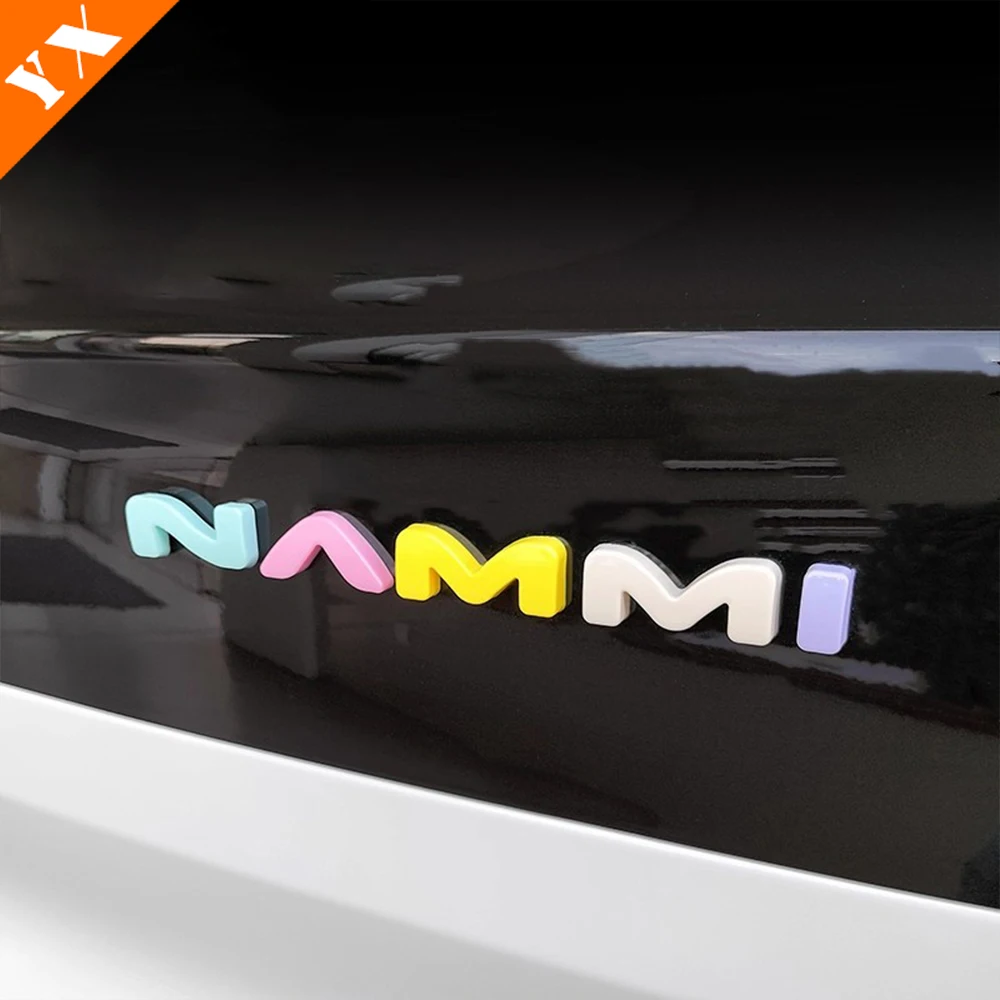 2025 2026 For dongfeng nammi 01 accessories Car Rear logo,Covering The logo,Randomly Colored logo,Bright Black letter logo
2025 2026 For dongfeng nammi 01 accessories Car Rear logo,Covering The logo,Randomly Colored logo,Bright Black letter logo
