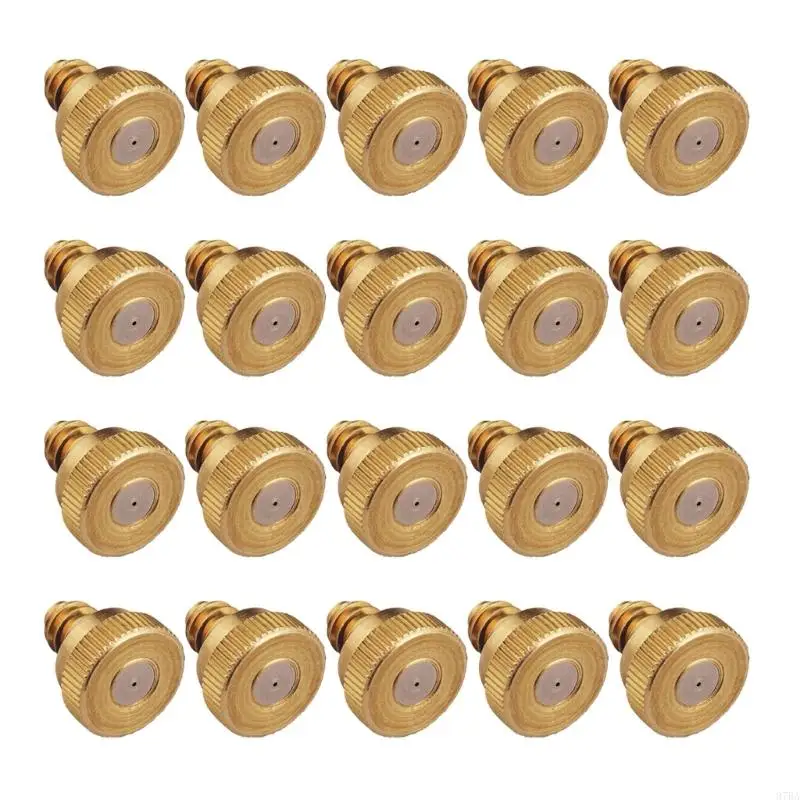 97BA Professional Misting Nozzles Cooling Brass Sprayers for Plant Irrigation Systems
97BA Professional Misting Nozzles Cooling Brass Sprayers for Plant Irrigation Systems