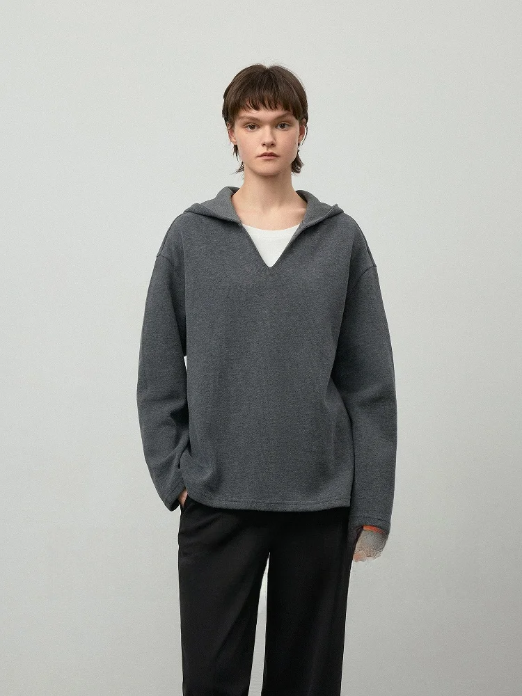 Hua Ji Yan Peninsula ey White Splice Fake Two-Piece oulder Drop Slimming Hoodie Ladies Casual Long Sve ort Loose Fit
Hua Ji Yan Peninsula ey White Splice Fake Two-Piece oulder Drop Slimming Hoodie Ladies Casual Long Sve ort Loose Fit