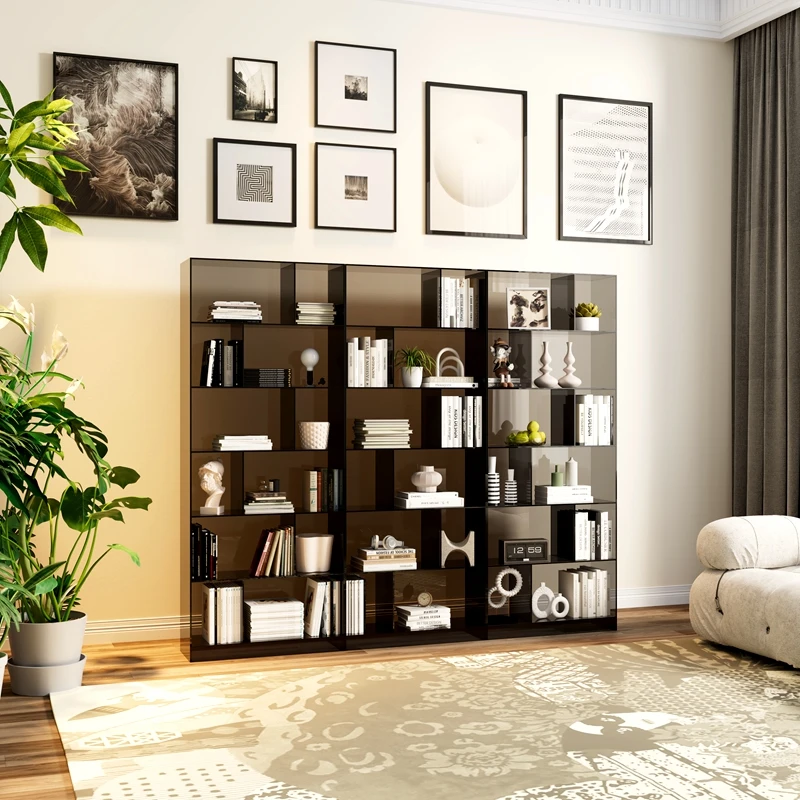 Light luxury acrylic to the living room combination large-capacity book cabinet figure multi-layer storage floor display rack
Light luxury acrylic to the living room combination large-capacity book cabinet figure multi-layer storage floor display rack