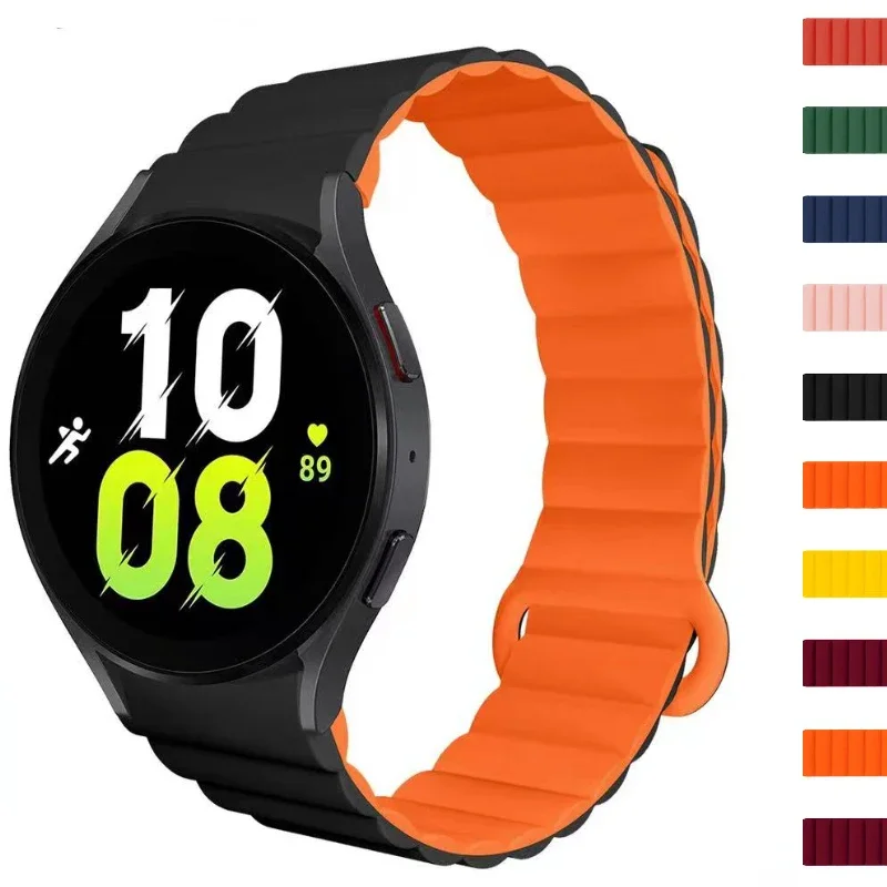 Ремешок силиконовый для Samsung Galaxy watch 6/5/4 40 мм 44 мм 5 Pro 45 мм, магнитный браслет для часов 6 Classic 43 мм 47 мм
Ремешок силиконовый для Samsung Galaxy watch 6/5/4 40 мм 44 мм 5 Pro 45 мм, магнитный браслет для часов 6 Classic 43 мм 47 мм