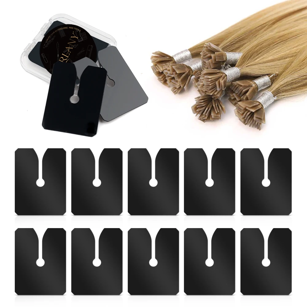ARLANY 10 шт./упак. Акриловые термозащитные щитки для наращивания волос кератином, защитные накладки для K-типных кончиков, инструмент для кератинового наращивания
ARLANY 10 шт./упак. Акриловые термозащитные щитки для наращивания волос кератином, защитные накладки для K-типных кончиков, инструмент для кератинового наращивания