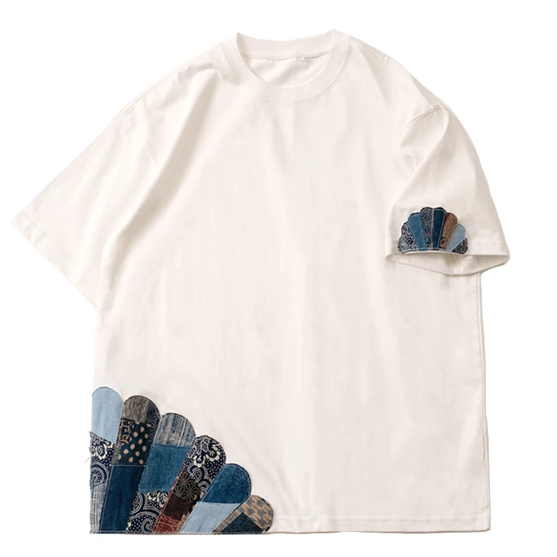 Summer Vintage Patchwork O-neck T-shirt Y2k Casual Oversized Short Sleeve High Quality Men's Tops
Summer Vintage Patchwork O-neck T-shirt Y2k Casual Oversized Short Sleeve High Quality Men's Tops
