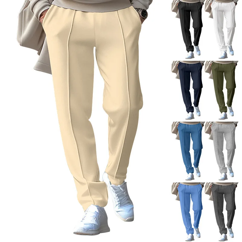 Men'S Suit Trousers Spring Autumn Solid Color Straight Pants Business Casual Golf Pants Light Luxury Drawstring Trousers
Men'S Suit Trousers Spring Autumn Solid Color Straight Pants Business Casual Golf Pants Light Luxury Drawstring Trousers