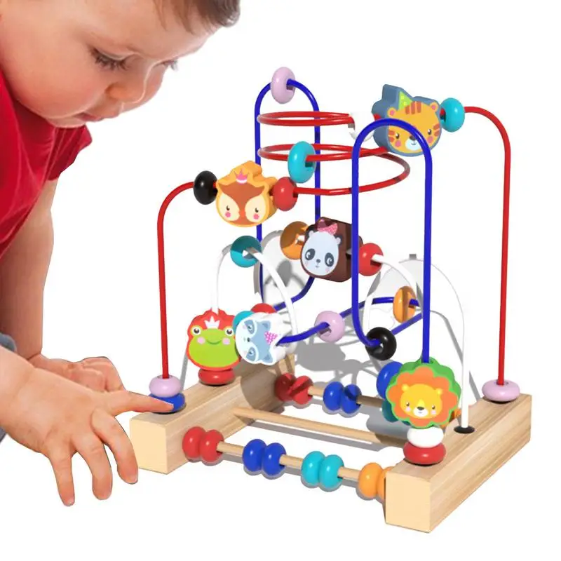 Bead Maze Game Educational Puzzle Activity Color Sorting Tracks Colorful Roller Coaster Activity Game For Toddler Boys Girls
Bead Maze Game Educational Puzzle Activity Color Sorting Tracks Colorful Roller Coaster Activity Game For Toddler Boys Girls