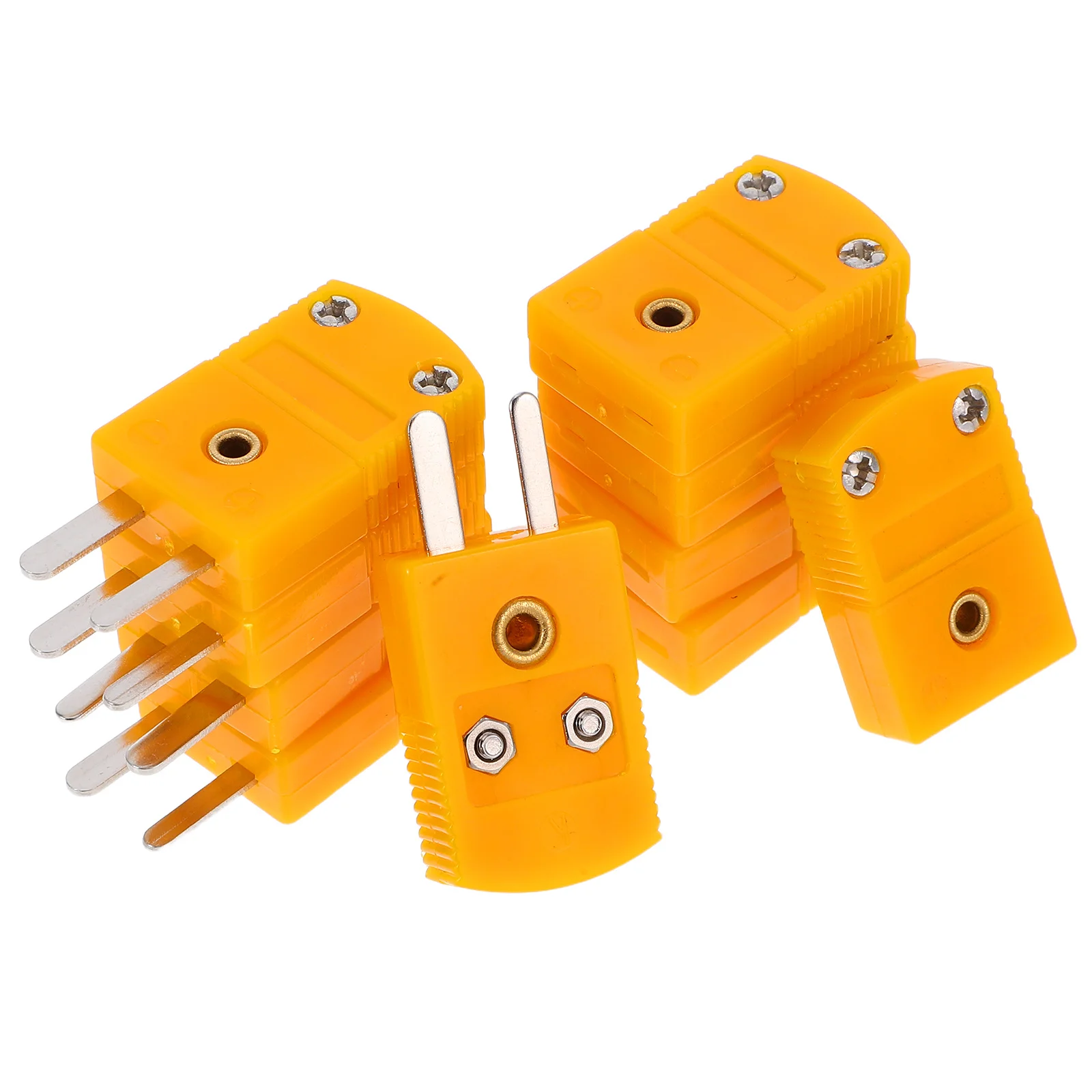 5Pairs K Type Thermocouple Wire Connector Reliable Male Female Socket for Equipment Compact Size Long Term Use
5Pairs K Type Thermocouple Wire Connector Reliable Male Female Socket for Equipment Compact Size Long Term Use