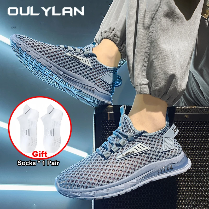 Oulylan однотонная спортивная обувь на мягкой подошве, мужская модная износостойкая повседневная обувь для бега, дышащие противоскользящие кроссовки с сеткой
Oulylan однотонная спортивная обувь на мягкой подошве, мужская модная износостойкая повседневная обувь для бега, дышащие противоскользящие кроссовки с сеткой