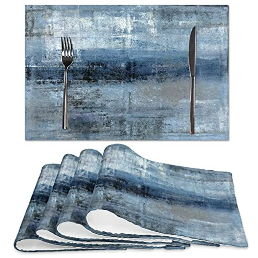 Placemats Set of 4 Modern Abstract Art Placemats Heat Resistant Non-Slip Artwork Dining Placemats Washable Table Mats for Home
Placemats Set of 4 Modern Abstract Art Placemats Heat Resistant Non-Slip Artwork Dining Placemats Washable Table Mats for Home