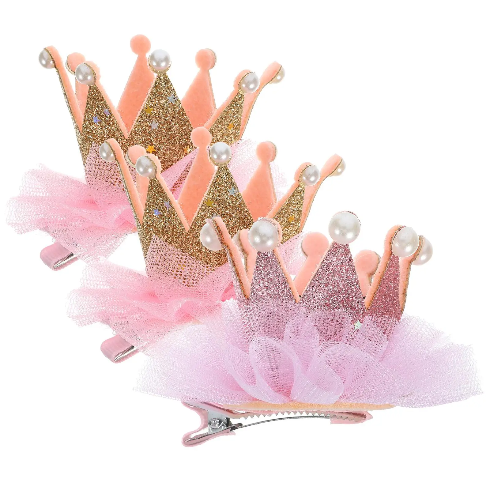 3 Pcs Crown Hairpins Rhinestone Girl Accessories Fashionable Toddler Baby Girls Hairbands For Daily Party Festivals
3 Pcs Crown Hairpins Rhinestone Girl Accessories Fashionable Toddler Baby Girls Hairbands For Daily Party Festivals