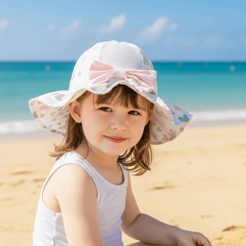 Fashion Breathable Princess Bow Fisherman Hat Solid Color Sweet Bowknot Sun Hat Cute Ruffle Brim Large Brim Sun Cap for Toddler
Fashion Breathable Princess Bow Fisherman Hat Solid Color Sweet Bowknot Sun Hat Cute Ruffle Brim Large Brim Sun Cap for Toddler