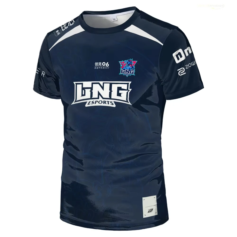 2026 LNG E-sports Club Standard Jersey T-shirt League of Legends LPL Support Team Uniform Tees Breathable Surfing Suit Beachwear
2026 LNG E-sports Club Standard Jersey T-shirt League of Legends LPL Support Team Uniform Tees Breathable Surfing Suit Beachwear
