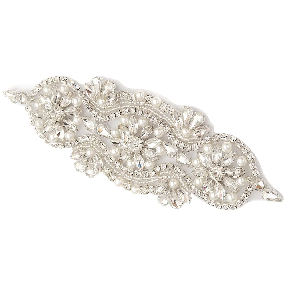 Pearl Appliqué Rhinestone Patches Gold Adhesive Backing For Belt Dress Bridal Wedding DIY Patch Sewing Garment Accessories
Pearl Appliqué Rhinestone Patches Gold Adhesive Backing For Belt Dress Bridal Wedding DIY Patch Sewing Garment Accessories