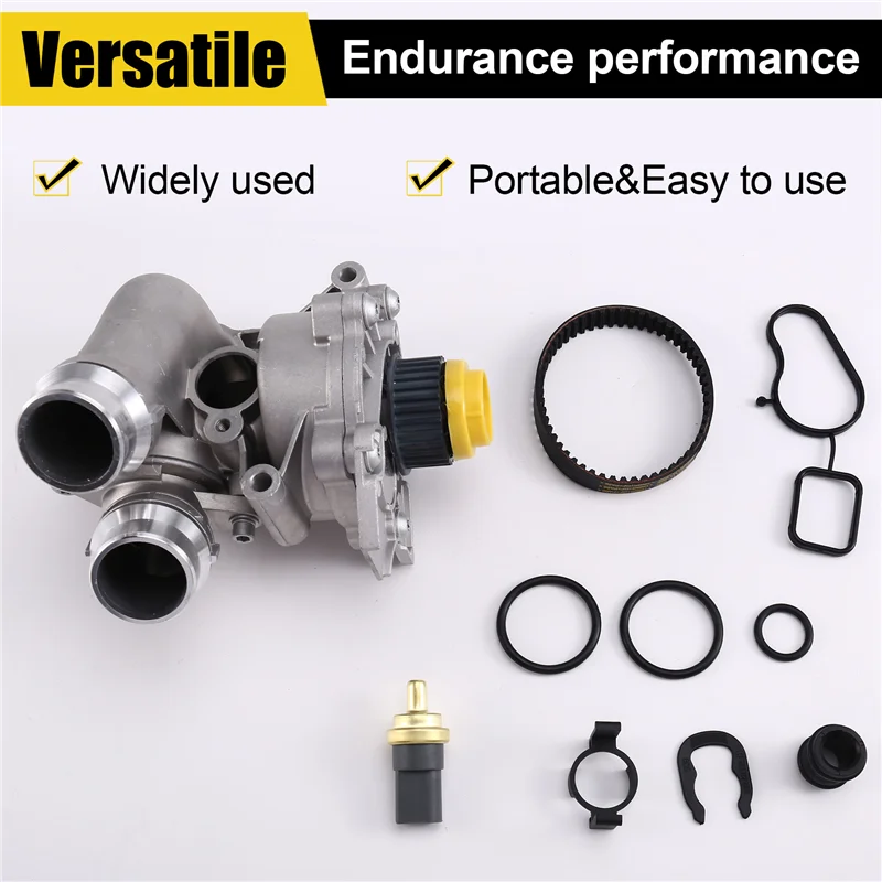 AUTO 1.8T 2.0T EA888 06H121026 Cooling Water Pump Thermostat Assembly Belt Washer Replacement Kit For VW Passat Golf A4 Q5
AUTO 1.8T 2.0T EA888 06H121026 Cooling Water Pump Thermostat Assembly Belt Washer Replacement Kit For VW Passat Golf A4 Q5