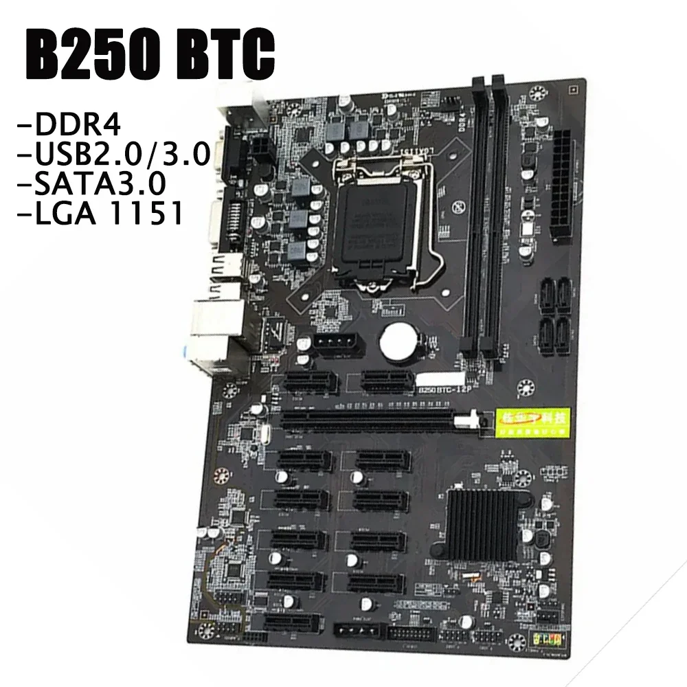Новинка B250 BTC MINING EXPERT 12 PCIE добывающая установка BTC ETH добывающая материнская плата LGA1151 USB3.0 SATA3 Intel B250 B250M DDR4
Новинка B250 BTC MINING EXPERT 12 PCIE добывающая установка BTC ETH добывающая материнская плата LGA1151 USB3.0 SATA3 Intel B250 B250M DDR4